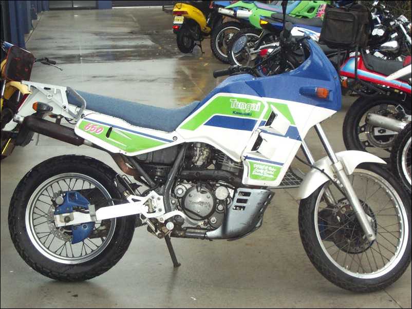 kawasaki tengai scrambler